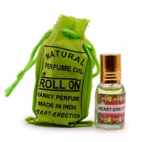 HEART-ERECTION Natural perfume oil (Натуральное парфюмерное масло ВОЛНЕНИЕ СЕРДЦА, ролик), 5 мл.