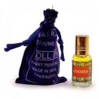 LAVENDER Natural perfume oil (Натуральное парфюмерное масло ЛАВАНДА, ролик), 5 мл.