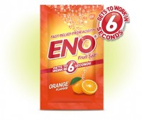 ENO Fruit Salt ORANGE FLAVOUR (Фруктовая соль от изжоги ЭНО с Апельсиновым ароматом), 5 г.: У нас Вы можете купить ENO Fruit Salt ORANGE FLAVOUR Фруктовая соль от изжоги ЭНО с Апельсиновым ароматом  г по низкой цене с доставкой по всей России Артикул  Наличие Есть в наличии Производитель ENO  ОПИСАНИЕ ТОВАРА Есть много вещей которые могут вызвать кислотность Хотя вы не сможете контролировать их всех знайте что некоторые из наиболее распространенных причин и симптомов могут помочь вам предотвратить это ПРИЧИНЫ КИСЛОТНОСТИ Стресс Беспокойный образ жизни и стресс могут привести к нездоровому или нерегулярному принятию пищи ни одна из которых не подходит для вашего пищеварения и может вызвать кислотность Пряная еда Никто не хочет жить безвкусной жизнью Однако потребление жирной или пряной пищи может увеличить риск кислотности Питье слишком много алкоголя также может стать виновником появления кислотности Отсутствие еды а затем раскалывание нежелательной пищи поскольку это может также привести к высоким уровням кислотности СИМПТОМЫ КИСЛОТНОСТИ МОГУТ МЕНЯТЬСЯ НО НЕКОТОРЫЕ ИЗ НАИБОЛЕЕ РАСПРОСТРАНЕННЫХ ВКЛЮЧАЮТ Жжение в грудной клетке Жжение в желудке Жжение в горле Кислый вкус во рту Дискомфорт в области верхней части живота Тяжесть после еды Когда появляется кислотность возьмите ENO для быстрого облегчения Он действует всего за  секунд  Сравнение влияния регулярного приема ENO и плацебо на внутрижелудочный уровень pH в вопросах здорового голодания Не дадим шансов появиться изжоге Восхитительный апельсиновый аромат в маленьком пакетике саше ENO  шипучий напиток с Апельсиновым вкусом дает облегчение при появлении кислотности в то время как Вы наслаждаетесь старым хорошим вкусом апельсина Попробуйте и убедитесь что это тот вкус который вы искали ТЕРАПЕВТИЧЕСКИЕ ПОКАЗАНИЯ Для снятия кислотности Как скорая помощь при изжоге тошноте расстройстве желудка метеоризме Помогает переваривать тяжёлую пищу Сода в составе смеси нейтрализует кислотность вызывающую изжогу и дискомфорт а экстракт Апельсина придаст приятный вкус напитку  СПОСОБ ПРИМЕНЕНИЯ Растворить порошок в воде перед приемом СОСТАВ на  г Сварджисара Шуд  г Нимбукамлам Шушкам  г Содержит разрешенный подсластитель сахарин натрия  мг   г и разрешенные пищевые красители quotЖелтый Закатquot FCF Разрешенные ароматизаторы добавлены qs консерванты Не содержит экстракты фруктовой целлюлозы НЕ ПРИНИМАЙТЕ ЭТО ЛЕКАРСТВО БОЛЕЕ  ДНЕЙ Проконсультируйтесь с врачом если симптомы сохраняются или ухудшаются Этот продукт снижает кислотность вашего желудка тем самым может мешать тому как поглощаются другие лекарства Проконсультируйтесь с вашим врачом о возможных взаимодействиях с лекарственными средствами Храните в недоступном для детей месте Не превышайте указанную дозу Прочтите ярлык для получения дополнительной информации перед использованием ENO КАК РАБОТАЕТ ENO ПРИ КИСЛОТНОСТИ Как ENO работает с вашим телом Сначала начните с понимания своей пищеварительной системы Желудочная кислота помогает переваривать пищу но может и вызывать дискомфорт при избытке Иногда у Вашего организма могут возникнуть проблемы с избыточной кислотой и в этом сможет может помочь ENO ENO изготавливается с добавлением Сварджиксара и Нимбукамлам Эти ингредиенты быстро растворяются чтобы создать шипучий раствор который нейтрализует кислоту желудка при контакте с ней И это очень нежно для желудка В отличие от ENO PPI ингибиторы протонного насоса и блокаторы H работают за счет сокращения производства кислоты в желудке Они должны быть поглощены прежде чем вызвать их последствия ENO не нужно поглощать чтобы начать действовать Он быстро убирает кислотность и не мешает нормальной работе желудочной кислоты в организме СПОСОБ ПРИМЕНЕНИЯ При первом же симптоме изжоги или дискомфорта в области желудка нужно достать один пакетик развести его содержимое водой подождать пока раствор перестанет бурно пузыриться Затем напиток выпить Через одиндва часа процедуру можно повторить За сутки можно использовать не более двух пакетиков Детям  лет растворять не более  пакетика на стакан воды один раз в сутки Детям  лет   пакетика так же на стакан воды и тоже не чаще  раза в сутки Имеет в своём составе пищевую соду и экстракт сока апельсина Поэтому некоторые хозяйки приспособились использовать ENO и как продукт для изготовления теста для выпечки пирогов лепешек и блинов Состав ENO придаёт тесту пышность мягкость и приятный цитрусовый вкус Внимание При заболеваниях ЖКТ нужна консультация врача Продукт не предназначен для употребления в качестве напитка  мы стараемся предоставлять только актуальную информацию о продукции Но иногда обновления могут появляться с задержкой Дизайн упаковки может отличаться от представленного на сайте  не является лекарственным средством