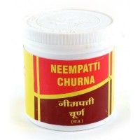 NEEMPATTI Churna Vyas (Ним Патти Чурна, Вьяс), 100 г.: У нас Вы можете купить NEEMPATTI Churna Vyas Ним Патти Чурна Вьяс  г по низкой цене с доставкой по всей России Артикул id Наличие Нет в наличии Производитель Vyas  ОПИСАНИЕ ТОВАРА Ним Патти Чурна   это высокоэффективное средство для очищения крови и внутренних органов от шлаков и токсинов Улучшает состояние кожи повышает защитные функции организма оздоравливает кишечную флору нормализует работу печени Слово ним переводится как дарящее здоровье Его называют благословенным деревом Организация Объединенных Наций присвоила дереву ним титул дерева  века и официально признала растением безграничных возможностей В практике Аюрведы ним применяется в качестве антисептического средства для кожи как наружно так и внутренне Он устраняет саму причину заболеваний кожи чистит кровь печень нормализует обмен веществ в организме уничтожает микроорганизмы которые вызывают инфекции При применении наружно порошок нима устраняет внешние симптомы заболеваний кожи Он очищает поры регулирует работу сальных желёз питает кожу борется с воспалительными процессами на её поверхности экземой нарывами грибковыми инфекциями угрями особенно глубокими подкожными от которых сложно избавится одними лишь косметическими средствами Ускоряет регенерацию долго незаживающих ран Помимо помощи при проблемах с кожей ним способствует укреплению иммунитета повышает защитные функции организма избавляет от кишечных паразитов восстанавливает правильную работу печени Особенность воздействия нима состоит ещё и в том что он делает Вашу кровь просто напросто не привлекательной для различного вида кровососущих что делает его прекрасным средством защиты от насекомых Ним Патти Чурна нейтрализует также нарушения пищеварения которые проявляются в виде тошноты рвоты вздутия живота коликах Он стимулирует работу желчного пузыря поэтому полезен при застоях желчи и холецистите Часто ним назначается при сахарном диабете так как снижает уровень сахара в крови Обладает антиоксидантной активностью и способствует снижению уровня холестерина Улучшает состояние суставов и применяется при болях в мышцах и таких заболеваниях как ревматизм и артрит Иногда он даже используется в комплексной терапии онкологических заболеваний АКТИВНЫЕ ИНГРЕДИЕНТЫ Ним Azadirachta indica Лучшее средство для очищения крови Благодаря очищению нимом улучшается состояние организма и различных органов очищается кожа снижается заболеваемость Является очень сильным глистогонным средством помогающим в короткие сроки избавиться от паразитов Это мощный природный антибиотик и антисептик Оказывает на организм омолаживающий эффект усиливает защитные функции организма Положительно влияет на уменьшение доброкачественных и злокачественных опухолей Регулирует баланс Питты и Капхи доши Экстракт этого растения горький на вкус обладает желчегонными свойствами Ним имеет богатейший химический состав насчитывающий более  компонентов многие из которых еще до конца не изучены Основные среди них  тритерпины и азадирахтин жиры протеины карбогидраты минералы фосфор кальций железо витамины С и Е тиамин В каротин А аминокислоты аланин глютамин и другие ИНСТРУКЦИЯ ПО ПРИМЕНЕНИЮ Для внутреннего применения  чайной ложки  раза в день на протяжении двух недель после этого принимать по  чайной ложки  раза в день или по  чайной ложки  раз в день еще две недели затем сделать перерыв В качестве профилактики необходимо применять по  чайной ложки в день При наружном применении небольшое количество препарата перемешать с водой до консистенции сметаны и нанести на кожу через  минут смыть ПРОТИВОПОКАЗАНИЯ Детский и пожилой возраст беременность Препарат может снизить кровяное давление Используйте это лекарство под наблюдением специалиста Аюрведы СОСТАВ Ним Azadirachta indica   НАЗНАЧЕНИЕ Аллергии кожные инфекции прыщи и угри зашлакованность организма большое количество токсинов в крови экзема нейродермит раны ожоги защита от укусов насекомых крапивница высокий уровень холестерина в крови злокачественные и доброкачественные опухоли фурункулез псориаз лихорадка респираторные инфекции простуда атеросклероз низкий иммунитет диабет гельминтоз заболевания желчного пузыря  мы стараемся предоставлять только актуальную информацию о продукции Но иногда обновления могут появляться с задержкой Дизайн упаковки может отличаться от представленного на сайте  не является лекарственным средством