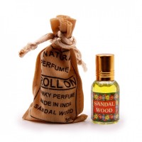 SANDAL WOOD Natural perfume oil (Натуральное парфюмерное масло САНДАЛ, ролик), 5 мл.