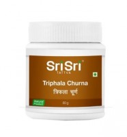 TRIPHALA CHURNA Sri Sri Tattva (Трифала Чурна, Шри Шри Таттва), 80 г.: У нас Вы можете купить TRIPHALA CHURNA Sri Sri Tattva (Трифала Чурна, Шри Шри Таттва), 80 г. по низкой цене, с доставкой по всей России. Артикул: 8906038780704 Наличие: Есть в наличии Производитель: Sri Sri Aurveda

ОПИСАНИЕ ТОВАРА Трифала - это древняя формула по оздоровлению организма, его очищения от шлаков и токсинов, а также повышения защитной функции иммунитета. Трифала широко применяется в практике Аюрведы для лечения и профилактики множества заболеваний различных возрастных категорий. Название продукта «Трифала» переводится как «три фрукта». Это объясняется тем, что препарат содержит в своем составе три плода: амлу, харитаки и бибхитаки. Воздействует на все типы тканей человека и балансирует все три доши - Вата, Питту и Капху, приводя в состояние оптимального функционирования все системы жизнедеятельности организма. Благодаря такому эффекту самочувствие человека значительно улучшается. В каком бы возрасте он ни был, он начинает меньше болеть и страдать желудочно-кишечными расстройствами, улучшается состояние кожи, уходят боли в суставах, быстрее заживают различные повреждения на теле - раны и ссадины, увеличивается активность и повышается работоспособность. В результате мягкого и постепенного освобождения тела от амы (токсинов и шлаков), трифалы тонизирует и омолаживает ткани организма, повышает эффективность обменных процессов. После очищения толстого и тонкого кишечника, а также печени и желчного пузыря, селезенки и поджелудочной железы, нормализуются все функции ЖКТ. Повышается выработка энзимов, которые разрушают сложные продукты до более простых, что способствует улучшению всасываемости полезных веществ с пищей, в результате чего организм начинает получать больше питательных веществ и витаминов для своей полноценной работы. При употреблении этой чурны организм перестаёт страдать от хронических запоров, так как под её действием смягчаются каловые массы, что облегчает процесс очищения кишечника. Вместе с этим она убивает многие желудочно-кишечные патогены. Кроме того, действуя как энтеросорбент, препарат нормализует липидный обмен и позволяет контролировать аппетит за счет лучшего усвоения пищи, что делает ее незаменимой в борьбе с избыточным весом. Кроме всего перечисленного, препарат является источником витаминов, особенно витамина С и используется в качестве пищевой добавки. Трифала питает ум и тело, а на более глубоком уровне помогает очистить ауру, развить умственные способности и наладить работу чакр. Древнеиндийский священный текст Чарака-самхита говорит о Трифале так: «Тот, кто принимает трифалу в течение года, избавится от всех болезней и доживет до ста лет!» НАЗНАЧЕНИЕ Диспепсия (нарушение всасываемости питательных веществ из пищи), запор различного происхождения, гастропарез, кардиологические проблемы, ослабленное состояние после операции, нарушения пищеварения, повышенное давление, проблемы со зрением, раннее поседение и выпадение волос, большое количество шлаков и токсинов в крови, язва желудка, избыточный вес, уравновешивание дош, диабет, нормализация обмена веществ. АКТИВНЫЕ ИНГРЕДИЕНТЫ Амла (Emblica officinalis). Помогает нормализовать уровень глюкозы в крови, поддерживает здоровье сердца. В 100г мякоти плодов этого растения содержится в 30 раз больше витамина С, чем в апельсине. Она укрепляет зубы и кости, способствует росту волос, улучшает пищеварение, обмен веществ, повышает иммунитет. Помогает синтезировать гемоглобин, очищает от токсинов печень и другие внутренние органы. Плод оказывает омолаживающее воздействие, нейтрализует и выводит тяжелые металлы и свободные радикалы. Харитаки (Terminalia chebula). Известное омолаживающее растение. Замедляет поседение волос и ускоряет их рост, позитивно влияет на память и зрение, лечит болезни легких и пищеварительной системы, действует как мягкое слабительное средство, улучшает иммунитет и нормализует пищеварение. Помогает избавиться от паразитов, помогает восстановить нормальную микрофлору кишечника. Бибхитаки (Terminalia belerica). Омолаживающее растение с тонизирующим, противоглистным, послабляющим действием. Помогает при целом ряде болезней, а также приводит в порядок высокую вата-дошу. Выводит камни из пищеварительного тракта и положительно влияние на все функции организма. ИНСТРУКЦИЯ ПО ПРИМЕНЕНИЮ От 3 до 6 грамм с теплой водой или по назначению специалиста. ПРОТИВОПОКАЗАНИЯ Не принимать препарат при диарее и дизентерии. Не рекомендуется детям до 3 лет и людям старше 70 лет. СОСТАВ Каждый грамм содержит: Амла (Emblica officinalis) -  333.4 мг, Харитаки (Terminalia chebula) -  33.4 мг, Бибхитаки (Terminalia belerica) - 33.4 мг. * мы стараемся предоставлять только актуальную информацию о продукции. Но иногда обновления могут появляться с задержкой. Дизайн упаковки может отличаться от представленного на сайте. ** не является лекарственным средством