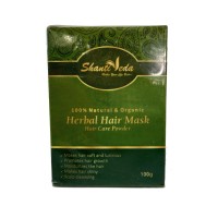 HERBAL HAIR MASK Hair Care Powder Shanti Veda (Травяная маска для волос, Шанти Веда), 100 г.: У нас Вы можете купить HERBAL HAIR MASK Hair Care Powder Shanti Veda (Травяная маска для волос, Шанти Веда), 100 г. по низкой цене, с доставкой по всей России. Артикул: id1941 Наличие: есть в наличии Производитель: Shanti Veda

ОПИСАНИЕ ТОВАРА Делает волосы мягкими и блестящими, способствует росту волос, увлажняет волосы, делает волосы блестящими, очищает кожу головы. Cила природы для здоровых, шелковистых и гладких волос! Делает волосы мягкими и блестящими Способствует росту волос Увлажняет волосы Делает волосы блестящими Очищает кожу головы АКТИВНЫЕ ИНГРЕДИЕНТЫ Брингарадж - используется в аюрведе для здоровья волос. Это настоящая кладезь активных веществ, среди которых сапонины, флавоноиды, масса протеинов и алкалоид, известный как эклиптин. Улучшает структуру и цвет волос. Позволяет уменьшить уже имеющиеся участки облысения и остановить процесс выпадения волос. Помимо этого, брингарадж известен своими омолаживающими и тонизирующими свойствами. Это настоящий природный антиоксидант. Эффект распространяется на костную систему, кожу, а также память, зрение и слух. Амла - сверхполезное средство для волос. Оказывает стимулирующий эффект на кожу головы, тем самым способствуя улучшению кровообращения и восстановления обменных процессов в клетках кожи, препятствуя появлению седых волос и облысению, ускоряет рост. Её воздействие на саму структуру волос дарит им здоровый блеск, эластичность и прочность, прибавляет густоты, препятствует образованию перхоти, лечит раздражение и воспаления на коже головы. Ним - в своей различной форме может стимулировать кожу головы. Особенно эффективным считается масло Ним. В Аюрведе оно считается лучшим лекарством от болезней кожи. Помогает предотвратить перхоть и облегчить зуд кожи головы (например, в случаях экземы). Ним также помогает замедлить потерю волос. Он обладает антибактериальным и противогрибковым действием и поэтому входит в состав многих аюрведических препаратов наружного применения, таких как: мыло, шампуни, масла, кремы, зубные пасты. В уходе за волосами ним дает им силу, восстанавливает цвет, в том числе эффективен при ранней седине и истончении волос, а также против перхоти и педикулеза. При регулярном применении укрепляет тонкие волосы. Шикакай - натуральное средство для мытья волос и тела, обладает оздоровительным и лечебным действием, противогрибковыми, противовоспалительными, антисептическими, охлаждающими, питательными и смягчающими свойствами, отлично смывает масло, служит естественным кондиционером и бальзамом для волос, устраняет перхоть, предотвращает преждевременную седину, выпадение волос, способствует их росту, делает волосы густыми и блестящими. Брахми - известное растение, которое восстанавливает баланс трех дош, используется как самостоятельное средство, так и в составе многих других эффективных средств. Значительно улучшает структуру волос, поддерживает здоровый кожный покров головы, создавая благоприятные условия для роста и питания волос. Оно борется с сухостью, перхотью и восстанавливает обменные процессы. Оно активно борется с выпадением волос и облысением. Алоэ - содержит около 200 биоактивных веществ, в том числе витамины В1, В2, ниацин, В6, С, холин, фолиевая кислота, Е, А, бета-каротин, минералы, энзимы, противовоспалительные салициловые и жирные кислоты. Алоэ Вера ускоряет регенерацию кожи, делает кожу прохладной и свежей, увлажняет пересушенную кожу, предотвращает появление перхоти и выпадение волос, лечит кожные заболевания. Гибискус - стимулирует активный рост волос и предотвращает их интенсивное выпадение. Питает волосяные фолликулы, позволяя наслаждаться шикарной и объемной прической с густыми и блестящими локонами. Метхи (Пажитник) - является целебным пряно-ароматическим растением, семена которого с давних времён активно использовали для того, чтобы улучшить состояние волос. Семена фенугрека в перемолотом виде добавляют в готовые средства, предназначенные для стимуляции роста волос. СОСТАВ Amla, Bhringraj, Neem, Aloevera, Hibiscus, Brahmi, Shikakai, Methi. * мы стараемся предоставлять только актуальную информацию о продукции. Но иногда обновления могут появляться с задержкой. Дизайн упаковки может отличаться от представленного на сайте. ** не является лекарственным средством