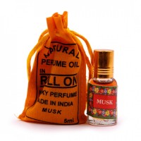 MUSK Natural perfume oil (Натуральное парфюмерное масло МУСКУС, ролик), 5 мл.