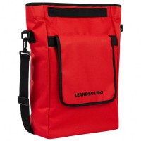 LEANDRO LIDO "Rapallo" cycling bicycle Bag 20 L red: Цвет: Brand: LEANDRO LIDO Material: 100%polyester Brand logo on the suspension flap Dimensions (HxWxD): 48 x 30 x 15 cm Volume: 20L Bag for hanging on the luggage rack Toploader design, with plenty of space for luggage, documents and shopping For all standard bicycle racks with a wheel size of 26 inches or more Hook attachment, quick and easy to attach and detach from luggage rack usable for right or left can be combined with a second Bag water-repellent surface detachable, size-adjustable shoulder strap two sturdy carrying handles Main compartment with zip inside a small pocket with zipper Flap marked hook-and-loop fastener on the back ideal for transporting a lot of luggage durable material NEW, with tags &amp; original packaging
https://www.sportspar.com/leandro-lido-rapallo-cycling-bicycle-bag-20-l-red