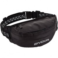 Givova Waist Bag B051-0010: Цвет: Brand: Givova Material: 100% polyester Brand lettering embroidered on the front Brand logo on the waistband as a logo stripe Dimensions (approx.): height 14 x width 36 x depth 10 in cm Volume: 2.5 liters a spacious main pocket with zipper a small zipped pocket on the top adjustable hip belt with clip fastener pleasant wearing comfort NEW, with tags &amp; original packaging
https://www.sportspar.com/givova-waist-bag-b051-0010