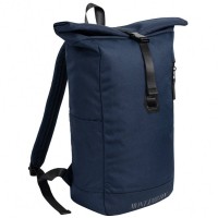 MONT EMILIAN "Calais" Rolltop Backpack navy: Цвет: Brand: MONT EMILIAN Brand lettering at bottom front Materials: 100%polyester Lining: 100%polyester Dimensions (circa dimensions): Width 30 x Height 60 x Depth 13.5 in cm Volume: approx. 24 liters comfortable roll-top Backpack with flexible capacity with rollable flap and adjustable clip closure height adjustable from 45 cm to 54 cm large topload opening for easy filling spacious main compartment with four open organizer compartments padded laptop compartment a front pocket with a vertical zip open slot on both sides padded back part with stabilizing seams equipped with easy-care and wipeable lining adjustable shoulder straps with padding rounded bottom with light padding for more comfort a carrying handle pleasant wearing comfort NEW, with tags &amp; original packaging
https://www.sportspar.com/mont-emilian-calais-rolltop-backpack-navy