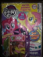 Журнал с игрушкой  Pony, для девочек: Журнал с игрушкой Pony, для девочки, как на фото.
