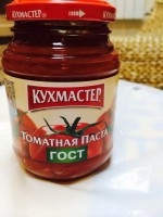 Томатная паста "Кухмастер" 270 гр: 270 гр