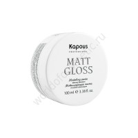 Kapous Professional Styling Моделирующая паста для волос сильной фиксации Matt Gloss 100 мл: Цвет: Палитра красок всех производителей есть в описании к СП!
