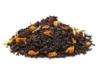 Чай черный ароматизированный «Яблоко-корица» 500 г.: Чёрный чай с кусочками яблока и корицы. Состав: чёрный чай, кусочки яблока и корицы, ароматизатор.