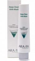 Aravia маска очищающая с глиной и aha-кислотами для лица 100 мл (р): Комфортная и эффективная очищающая маска на основе зелёной глины и AHA-кислот. Маска тщательно удаляет загрязнения и остатки себума, глубоко очищает поры, способствует их сужению.
Назначение: глубокое очищение кожи, эксфолиация.
Купить Aravia маска очищающая с глиной и aha-кислотами для лица или другую косметику для профессионального ухода  - ARAVIA PROFESSIONAL , Вы можете на нашем сайте профессиональной косметики.
Нанести маску плотным слоем на очищенную кожу лица, избегая области вокруг глаз. Оставить на 5 минут. Смыть маску теплой водой. Во время применения маски на коже может ощущаться лёгкое пощипывание от воздействия кислот.