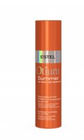 Estel otium summer спрей солнцезащитный с uv-фильтром для волос 200 мл: Солнцезащитный спрей с UV-фильтром для волос OTIUM SUMMER защищает волосы от выгорания и потери влаги.
Экстракт кактуса в составе спрея увлажняет  и поддерживает гидробаланс.
Комплекс протеинов шёлка кондиционирует, облегчает расчёсывание и придаёт гладкость.
*
Экстракт кактуса
*
Протеины шёлка