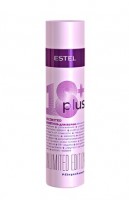 Estel 18 plus шампунь для волос 250 мл BIG SALE АКЦИЯ -50%: 18+ свойств. Для многофункционального ежедневного ухода за волосами. В сочетании с бальзамом обеспечивает эффект салонной процедуры.
Деликатное очищение + увлажнение + укрепление + relax-эффект + push up-эффект + защита от ломкости + гладкость + шелковистость + мягкость + антистатик-эффект + дополнительная сила волос + ph-баланс кожи головы + против спутывания + УФ-защита + дисциплина локонов + блеск + упругость + защита цвета + детокс-эффект.
ESTEL 18 PLUS — многофункциональная линия для волос. «Много» здесь — это действительно МНОГО. Вас ждёт 18 ухаживающих свойств, и это не предел.
Протеины шёлка, гиалуроновая кислота, комплексы ценных масел и редких экстрактов — формулы ESTEL 18 PLUS поражают воображение и обеспечивают волосам впечатляющий мультиэффект. Гладкость, сияние, объём, мягкость, упругость, послушность, защита цвета… Перечислять можно долго, лучше — испытать.
21 век — время многофункциональности. 21 год — ровно столько ESTEL создаёт высококачественные продукты для волос. 18+ — линия для волос, которая даёт всё и сразу.
Применять согласно инструкции.