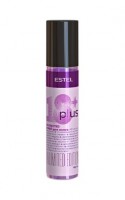 Estel 18 plus спрей для волос 200 мл: 18+ свойств. Лёгкая консистенция способствует быстрому проникновению ухаживающих компонентов и не утяжеляет волосы. Подходит для ежедневного применения в салоне красоты и дома.
Лёгкое расчёсывание + термозащита + блеск + антистатик-эффект + защита цвета + УФ-защита + увлажнение + push up-эффект + без утяжеления + против спутывания + защита от ломкости + лёгкость укладки + дисциплина локонов + пре-стайлинг + шелковистость + упругость + пролонгированный уход + мгновенный результат.
ESTEL 18 PLUS — многофункциональная линия для волос. «Много» здесь — это действительно МНОГО. Вас ждёт 18 ухаживающих свойств, и это не предел.
Протеины шёлка, гиалуроновая кислота, комплексы ценных масел и редких экстрактов — формулы ESTEL 18 PLUS поражают воображение и обеспечивают волосам впечатляющий мультиэффект. Гладкость, сияние, объём, мягкость, упругость, послушность, защита цвета… Перечислять можно долго, лучше — испытать.
21 век — время многофункциональности. 21 год — ровно столько ESTEL создаёт высококачественные продукты для волос. 18+ — линия для волос, которая даёт всё и сразу.