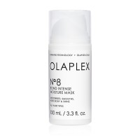Olaplex №8 bond intense moisture mask интенсивно увлажняющая бонд-маска 100 мл: Olaplex №8 bond intense moisture mask интенсивно увлажняющая бонд-маска 100 мл - для интенсивного увлажнения и восстановления волос на молекулярном уровне. Содержит высокую концентрацию активного вещества - bis-aminopropyl diglycol dimaleate. Глубоко проникает в структуру волос, придает волосам  блеск, уплотнение и гладкость. Быстрое действие Olaplex №8 позволяет получить превосходный результат всего за 10 минут.
Olaplex 8 bond intense moisture mask содержит высокую концентрацию активного ингредиента bis-aminopropyl diglycol dimaleate, восстанавливает волосы на молекулярном уровне, придает  волосам  блеск, уплотнение и гладкость.
В 2 РАЗА БОЛЬШЕ БЛЕСКА
В 4 РАЗА БОЛЬШЕ УВЛАЖНЕНИЯ
В 6 РАЗ БОЛЬШЕ ГЛАДКОСТЬ
НА 94% БОЛЕЕ ПЛОТНЫЕ ВОЛОСЫ
Продукты системы OLAPLEX содержат единственный активный ингредиент – bis-aminopropyl diglycol dimaleate (бис-аминопропил дигликоль дималеат). Он соединяет разрушенные дисульфидные связи в структуре волос, обеспечивая отсутствие повреждений в процессе любой салонной услуги для волос, а также ежедневных негативных воздействий (химических, термических и механических).
Масло конопли питает и укрепляет, увлажняет волосы и кожу головы, оказывает себорегулирующее воздействие. Придает мягкость и эластичность.
Масло авокадо богато олеиновой кислотой, мононенасыщенными жирами, витаминами а, в-5 и е. Укрепляет волосяные луковицы, увлажняет и помогает предотвратить ломкость волос.
Масло шиповника включает в себя комплекс витаминов a, b, с, е, f, которые позволяют стимулировать регенеративные свойства волос.
Гиалуроновая кислота интенсивно увлажняет и восстанавливает волосы, придает ухоженный вид.
Способ применения:
Нанести по длине на влажные волосы сразу после применения шампуня и равномерно распределить. Выдержать на волосах 10 минут. Смыть.