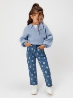 Брюки джинсовые (утепленные) детские для девочек Lambert синий: ACOOLA Kids

Описание:
 100%Хлопок