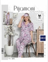 Женская пижама Pijamoni 5588-10: Цвет: Стандарт
Производитель: Турция
Материал: 100% вискоза
Цвет: Стандарт