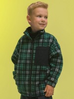 Куртка для мальчиков Зеленый(12): Цвет: https://optom-brend.ru/kurtka-dlja-mal-chikov-zelenyjj12-bfxs3335-263
6(116): 1330 Р
2(92): 1330 Р
3(98): 1330 Р
4(104): 1330 Р
5(110): 1330 Р
Pelican

Описание:
 Клетчатая толстовка на мальчика. Объёмный жакет со спущенным плечом подарит ребёнку комфорт и не будет стеснять его движений. Застёжка на центральную молнию спереди. Толстовка на замке выполнена из флиса. Накладной карман на груди и декоративные детали — из гладкой курточной ткани. Сочетание материалов разных фактур — актуальный тренд сезона. По низу предусмотрена утяжка со стопперами для регулировки ширины изделия. Толстовка с воротником-стойкой, который защищает шею от холода и ветра. Зип-толстовка выполнена в зелёном цвете, её украшает сплошной принт в клетку. Модель неприхотлива в уходе. Одежда из флиса тёплая, лёгкая, мягкая, просто стирается и быстро сохнет, не выгорает и не скатывается, надолго сохраняет первоначальную форму. Карманы в боковых швах — удобно пользоваться. Размерный ряд: 1 (86): 2 (92): 3 (98): 4 (104): 5 (110): 6 (116): 7 (122): 8 (128): 9 (134): 10 (140): 11 (146). Зелёная толстовка подходит маленьким мальчикам, младшим школьникам и подросткам. Она идеальна для детского сада, прогулок, отдыха, а также для дома. Толстовку можно носить круглогодично: летом, осенью, зимой, весной и демисезон. Её просто комбинировать с различными брюками. Это прекрасный подарок сыну, внуку, брату или племяннику на любой праздник или просто в качестве знака внимания и заботы. Состав: 100%полиэстер Сезон: Осень