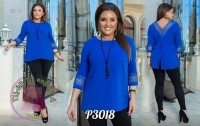 блузка 1669800-1: Материал: Бенгалин
Цвет: Синий