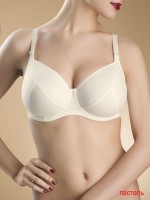 Бюстгальтер Suprema RB6222: Торговая марка: Conte Lingerie_x000D_
_x000D_
Бюстгальтер из эластичного и неэластичного полотен. Деталь ластовицы и отрезные детали стана на подкладке из неэластичного полотна. Чашка на каркасах.
По верхнему краю чашки на машине зигзагообразной строчки настрочена эластичная отделочная тесьма.
Бретели регулируются по длине сзади.
Застежка на крючки и петли сзади.
По середине верхнего края ластовицы и на выступы чашек настрочены бантики.
Состав:полиэстер 51%, хлопок 24%, полиамид 19%, эластан 6%