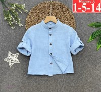 рубашка 1709297-3: Цвет: Голубой