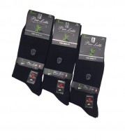 Мужские носки Pier Lotti 002: Производитель: Турция
Материал: 98% бамбук, 2% эластан
Цвет: Черный

Носки с запахом парфюма. Цена указана за упаковку. В упаковке 3 пары.
