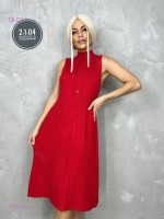 Платье 1709385-3: Цвет: Красный