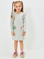 Платье детское для девочек Beshtau серый меланж: ACOOLA Kids

Описание:
 80%Хлопок,20%ПЭ