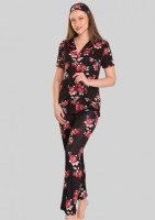Женская пижама Pijamoni 5588-2: Цвет: Черный
Производитель: Турция
Материал: 100% вискоза
Цвет: Черный