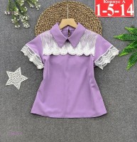 блузка 1708440-2: Цвет: Сиреневый