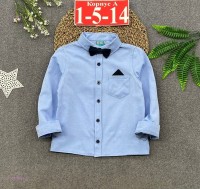 рубашка 1708436-1: Цвет: Голубой