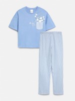 Пижама детская для девочек Alala голубой: ACOOLA Kids

Описание:
 100%Хлопок