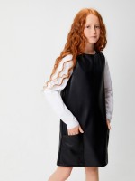 Платье детское для девочек Liven черный: ACOOLA Kids

Описание:
 Основа100%ПЭ,Покрытие100%ПУ