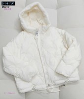 Куртка весна 1717564-2: Цвет: белый_x000D_
_x000D_
Ткань: Плащовка.
Наполнитель: Холлофайбер.
Подкладка: Полиэстер.
