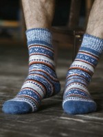 Носки мужские N6R194-2: Состав: шерсть 70%, акрил 20%, п/а 10%
Торговая марка: Бабушкины носки