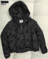 Куртка весна 1717558-1: Цвет: черный_x000D_
_x000D_
Ткань: Плащовка.
Наполнитель: Холлофайбер.
Подкладка: Полиэстер.