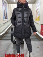 куртка зима 1679329-4: Размерность: в размер
Цвет: Черный_x000D_
_x000D_
Ткань "компаньон"плащевая+отделка "лаке"
Пришивные бретели для удобства длина 77-80 см