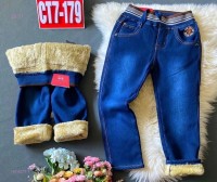 джинсы с мехом 1674071-1: Цвет: Цвет 1
