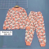 Пижама тёплая с начёсом 1666848-1: Материал: хлопок
Цвет: Цвет 1