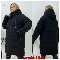 Куртка зимняя биопух 1669643-6: Цвет: Черный_x000D_
_x000D_
