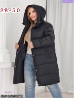Куртка зима 1669374-3: Цвет: Черный_x000D_
_x000D_
наполнитель холлофайбер
длина 90 см
