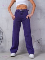джинсы 1679304-1: Цвет: фиолетовый
