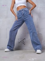 джинсы 1679303-1: Цвет: голубой_x000D_
_x000D_
Женские джинсы палаццо [