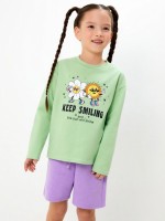 Джемпер детский для девочек Cream зеленый: ACOOLA Kids

Описание:
 95%Хлопок,5%ПУ