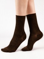 4005SLWC Женские носки: Цвет: 4005SLWC
INDEFINI

Описание:
 Женские носки (Арт.4005SLWC) от торговой марки Индефини. Женские теплые высокие носки коричневого цвета изготовлены из смеси материалов для максимального комфорта. Они содержат овечью шерсть для тепла и мягкости, нейлон и акрил для прочности и эластичности, а также вискозу для дополнительной мягкости. Эти носки идеально подходят для холодной погоды и обеспечат ногам тепло и комфорт на протяжении всего дня. Состав: 2,8% Овечья шерсть 34,7% Нейлон 36,2% Акрил 21,4% Вискоза 4,9% Эластан