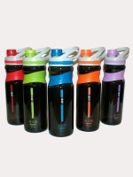 Бутылка для воды 00649: Бутылочка для воды из гипоаллергенного пластика 700 мл, оснащена завинчивающейся крышкой, дополнительным уменьшенным горлышком с крышкой. Бутылка не предназначена для горячих напитков.