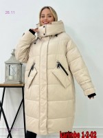 куртка зима 1673175-2: Размерность: в размер
Цвет: цвет 2

внутри био пух в: размер длина 105-108 см очень тёплая