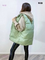 Куртка весна 1709400-7: Цвет: светло-зеленый