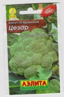 Капуста брокколи Цезар: Цвет: https://sibsadsemena.ru/index.php/katalog/product/view/31/69829
Среднеранний сорт, от массовых всходов до созревания центральной головки 100-110 дней. Головка массой до 600 г, эллиптическая, плотная, темно-зеленая, с нежной текстурой, хорошего вкуса. Фасовка 0.3г